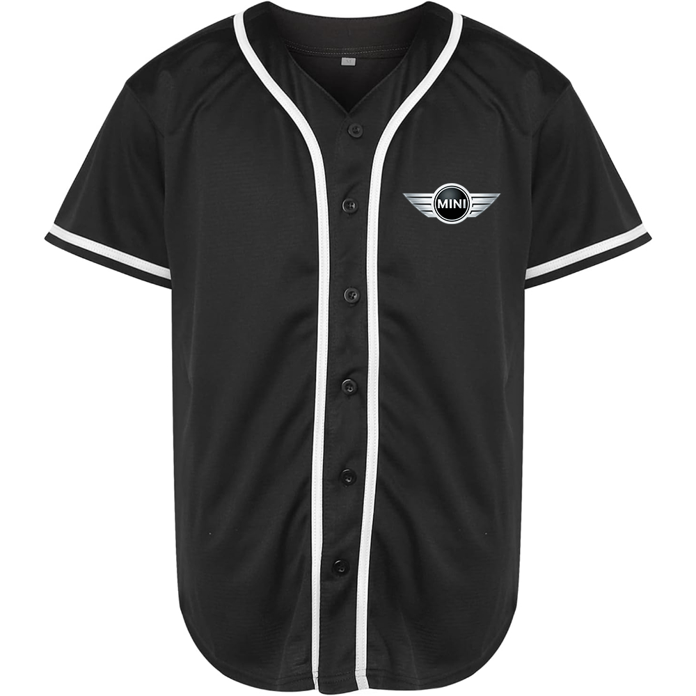 Men’s Mini Cooper Car Baseball Jersey