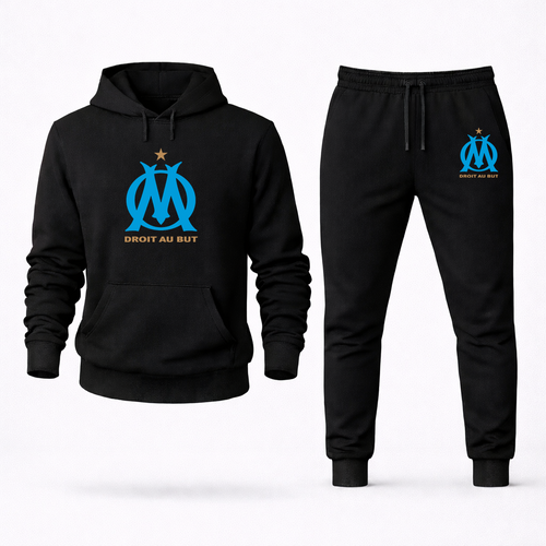Men's Olympique de Marseille FC Hoodie Joggers Set