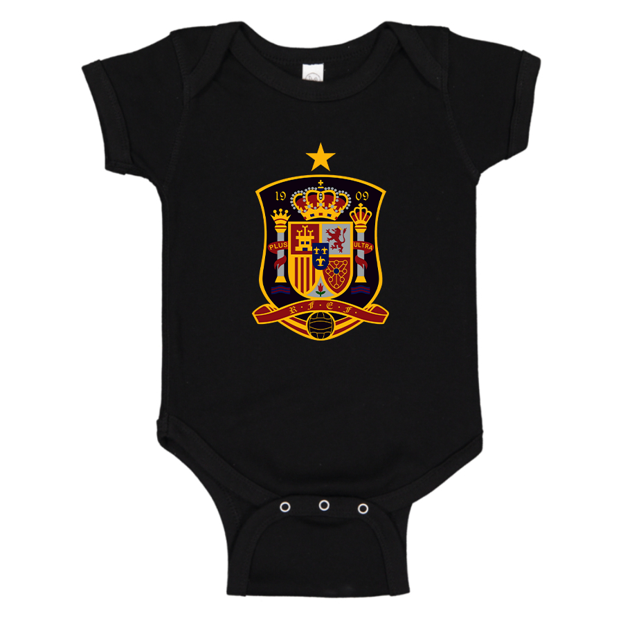 Spain National Soccer Team Baby Romper Onesie