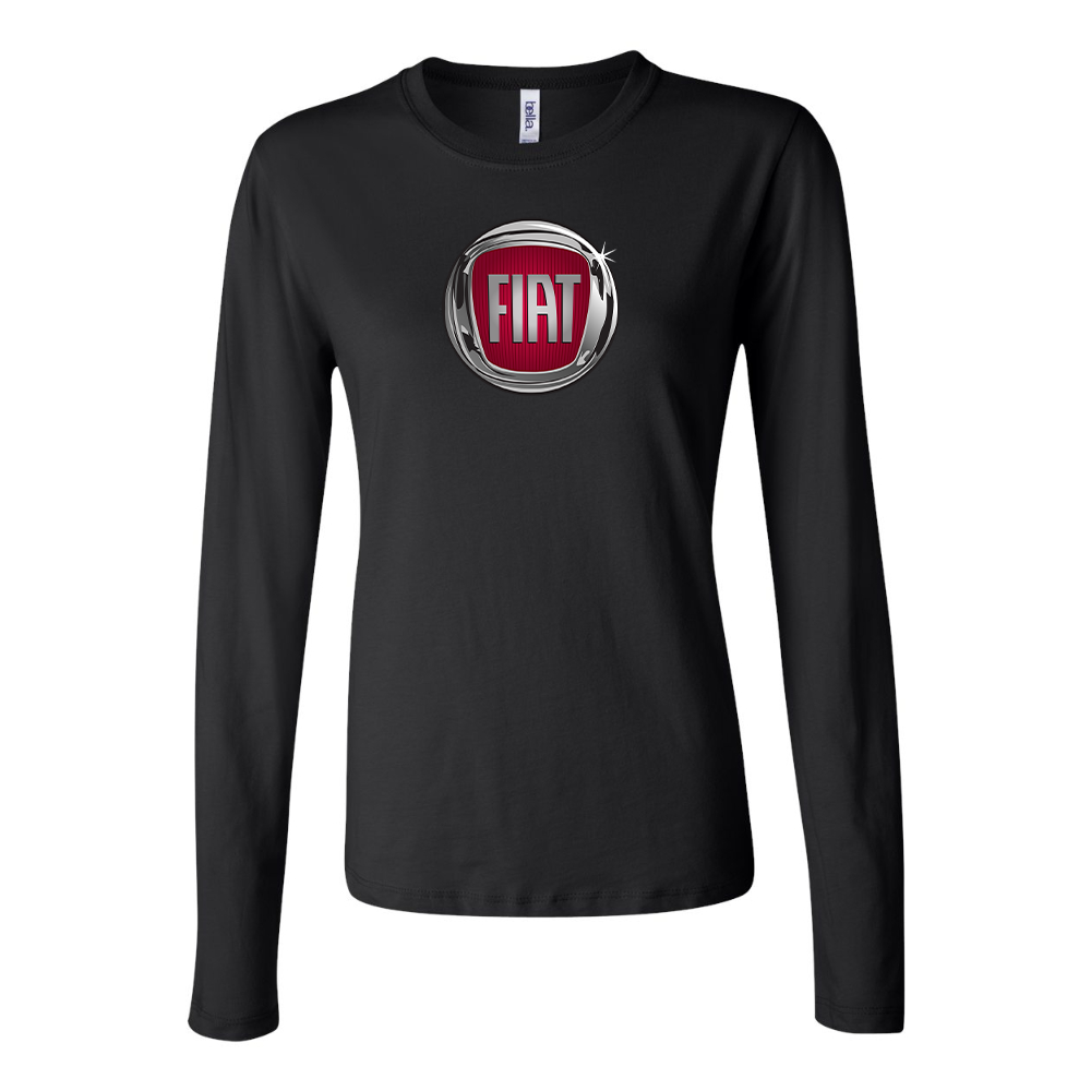 Women's Fiat Car Long Sleeve T-Shirt