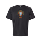 Youth Kids Portugal National Soccer Team Performance T-Shirt