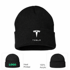 Tesla Motorsports Car Beanie Hat