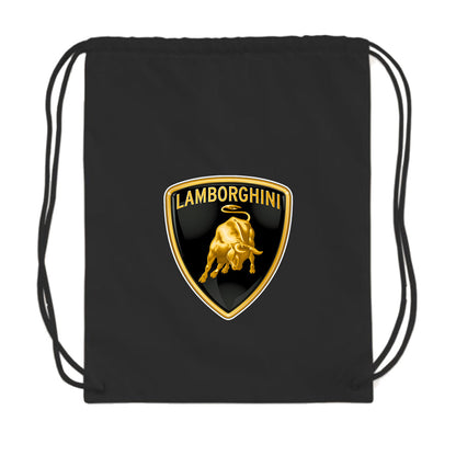 Lamborghini Car Drawstring Bag