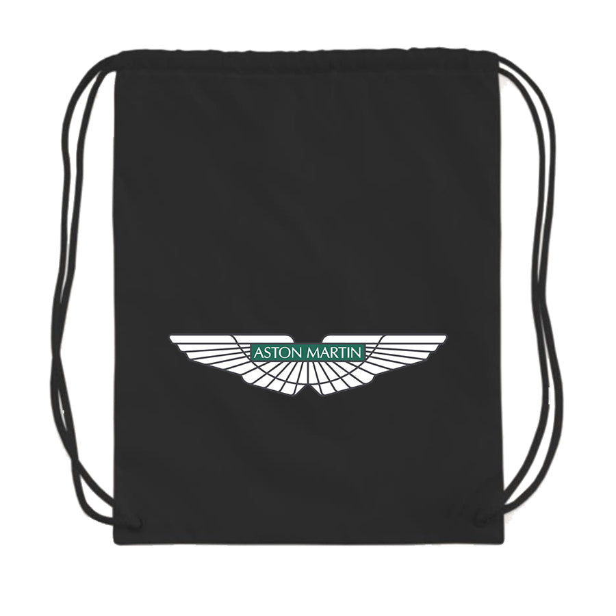 Aston Martin Motorsports Car Drawstring Bag