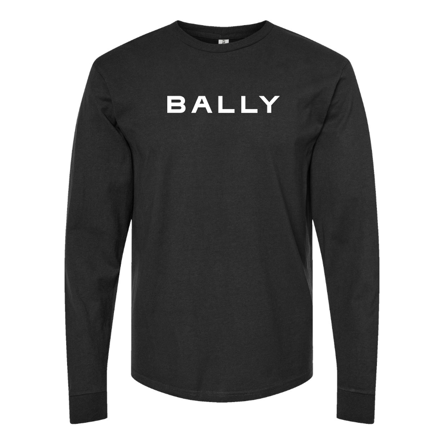 Men's Bally Cotton Long Sleeve T-Shirt