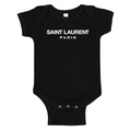 Saint Laurent Baby Romper Onesie