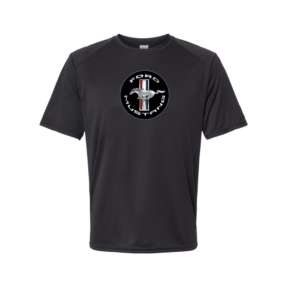 Youth Kids Ford Mustang Motorsport Car Polyester T-Shirt