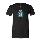 Men’s Al Nassr FC - BELLA + CANVAS - Jersey V-Neck Tee - 3005