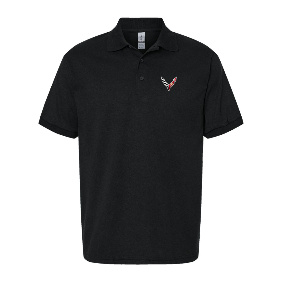 Men's Chevrolet Corvette Dry Blend Polo