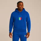 Men's Italy National Soccer Team Hoodie Joggers Set