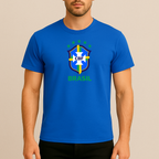 Men's Brasil National Soccer Team Cotton T-Shirt