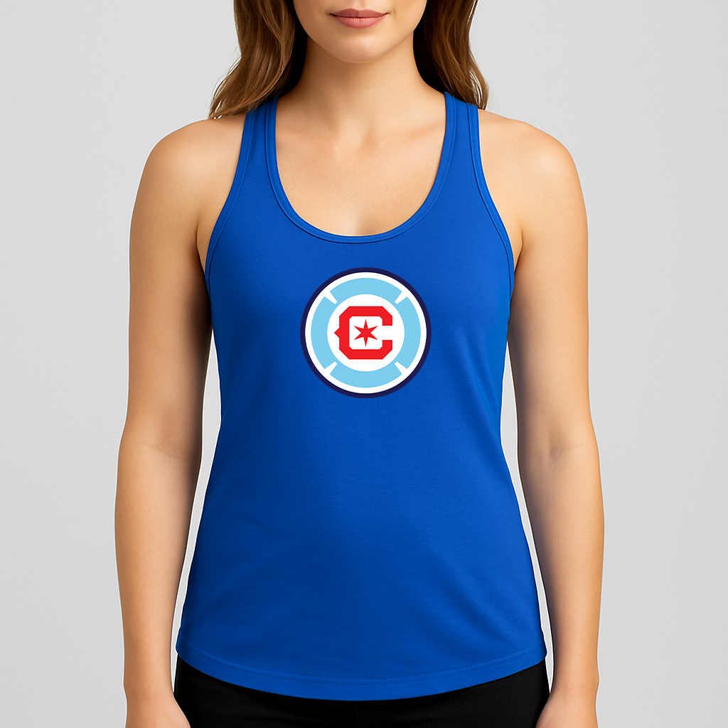Women's Chicago Fire Soccer Racerback Tank Top