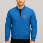 Men's Argentina Soccer Lightweight Bomber Jacket Windbreaker Softshell Varsity Jacket Coat
