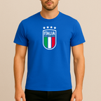 Men's Italy National Soccer Team Cotton T-Shirt