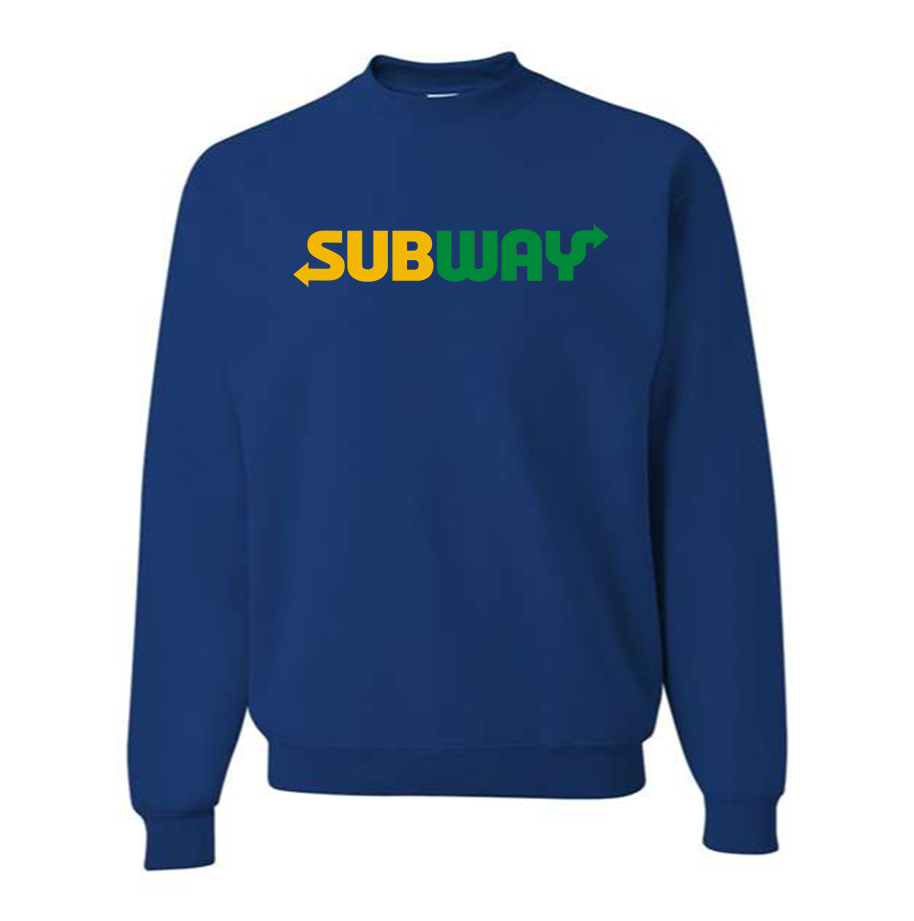 Men's Subway  Crewneck Sweatshirt