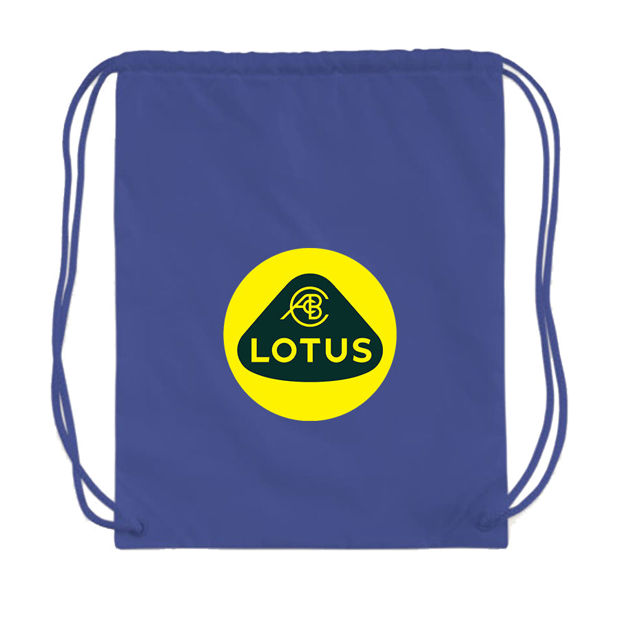 Lotus Car Drawstring Bag