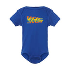 Back To The Future Movie Baby Romper Onesie
