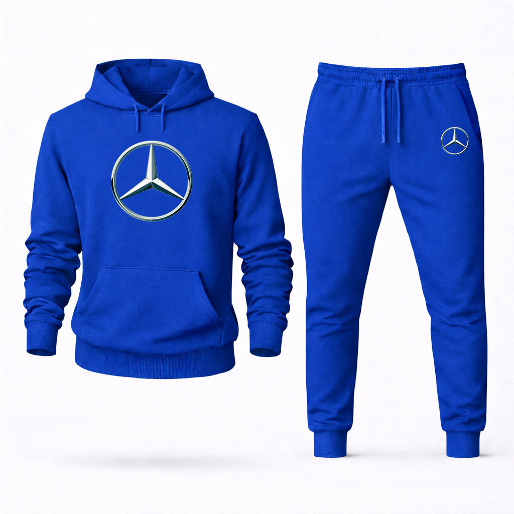 Men's Mercedes-Benz New Car Hoodie Joggers Set