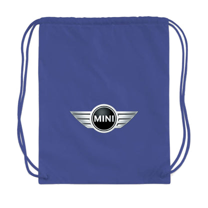 Mini Cooper Car Drawstring Bag