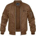 Men's Atlanta United FC Lightweight Bomber Jacket Windbreaker Softshell Varsity Jacket Coat
