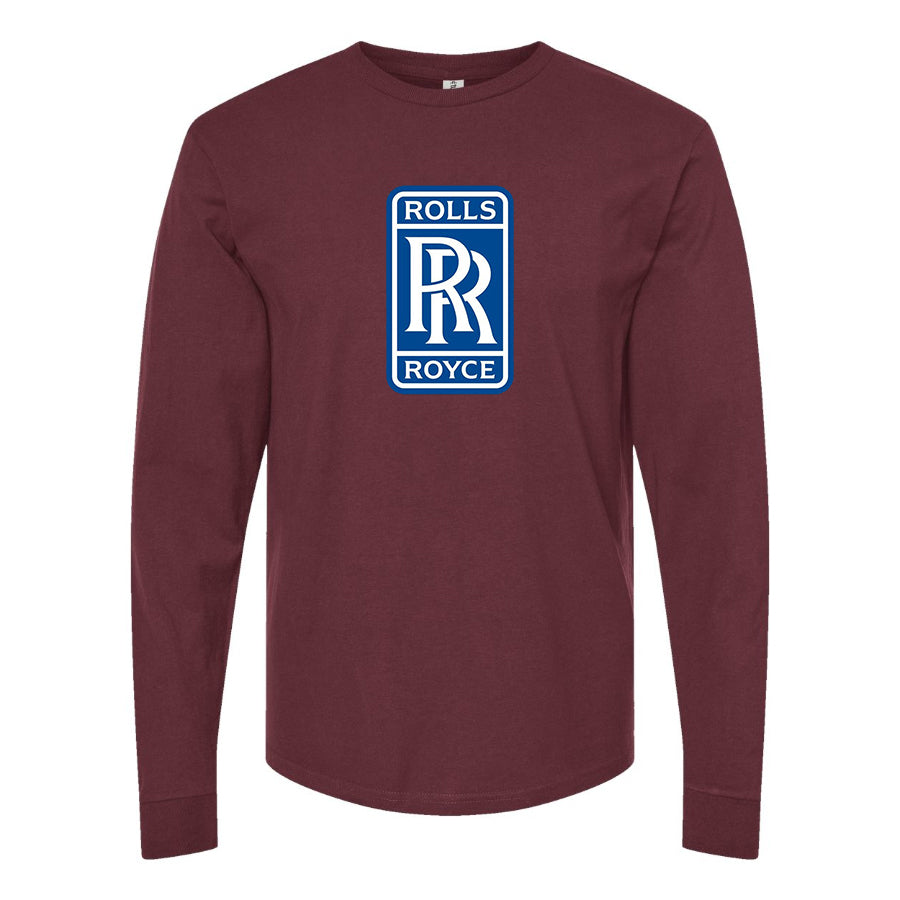 Men’s Rolls Royce Motorsport Car Long Sleeve T-Shirt