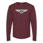 Men’s Bentley Motorsports Car Long Sleeve T-Shirt