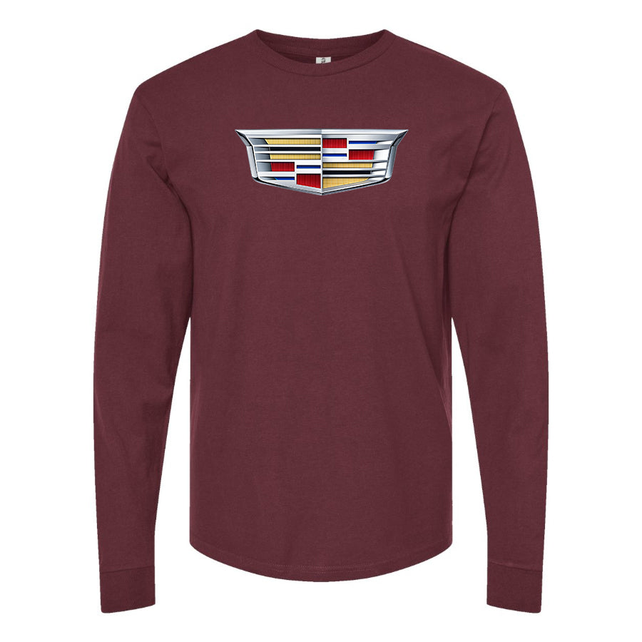 Men’s Cadillac Car Long Sleeve T-Shirt