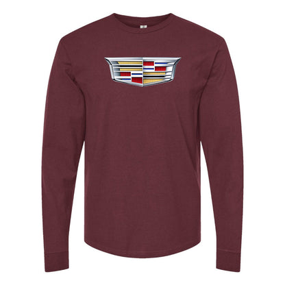 Men’s Cadillac Car Long Sleeve T-Shirt