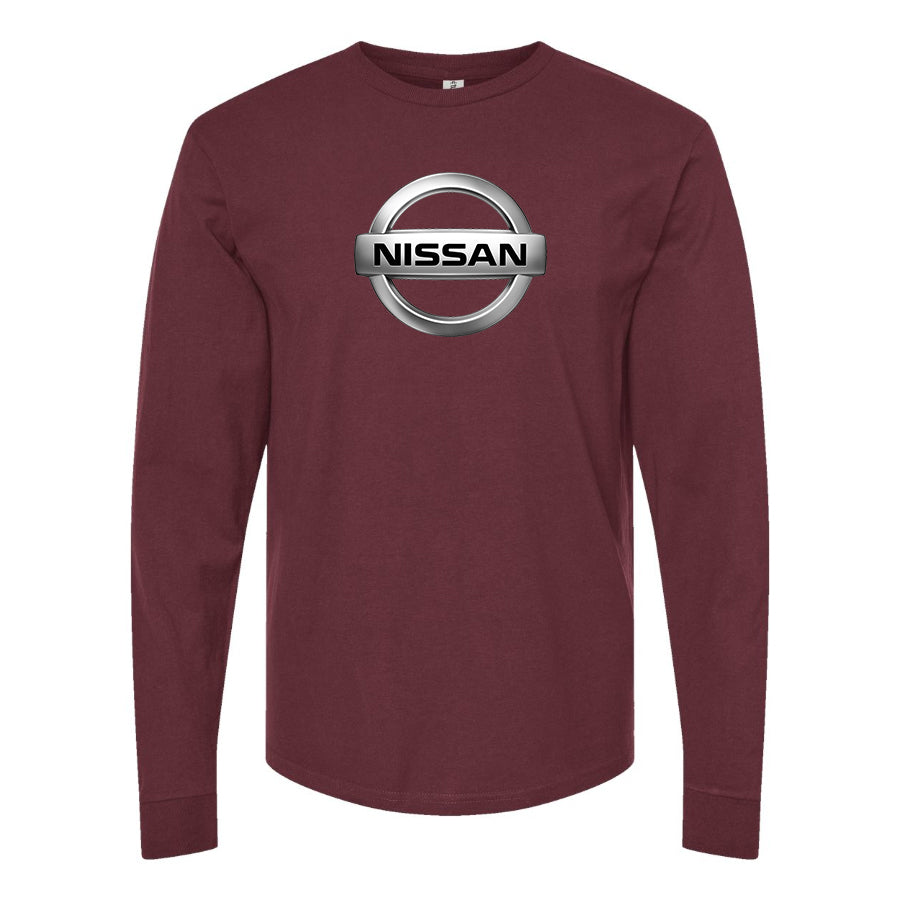 Men’s Nissan Motorsport Car Long Sleeve T-Shirt