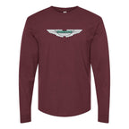 Men's Aston Martin Motorsports Car Long Sleeve T-Shirt