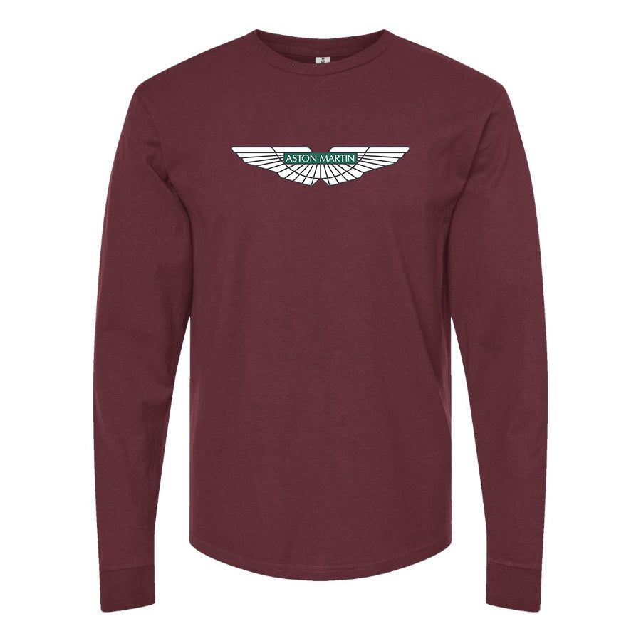 Men's Aston Martin Motorsports Car Long Sleeve T-Shirt