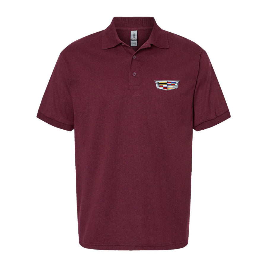 Men’s Cadillac Car Dry Blend Polo