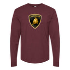 Men’s Lamborghini Car Long Sleeve T-Shirt