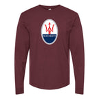 Men’s Maserati Car Long Sleeve T-Shirt