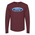 Men’s Ford Car Long Sleeve T-Shirt