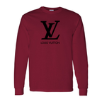 Men's Louis Vuitton Cotton Long Sleeve T-Shirt