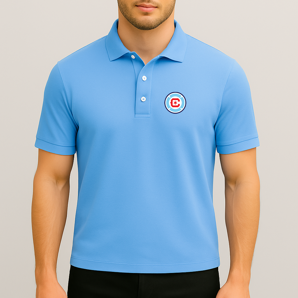 Men's Chicago Fire Soccer Dry Blend Polo
