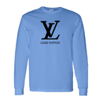 Men's Louis Vuitton Cotton Long Sleeve T-Shirt