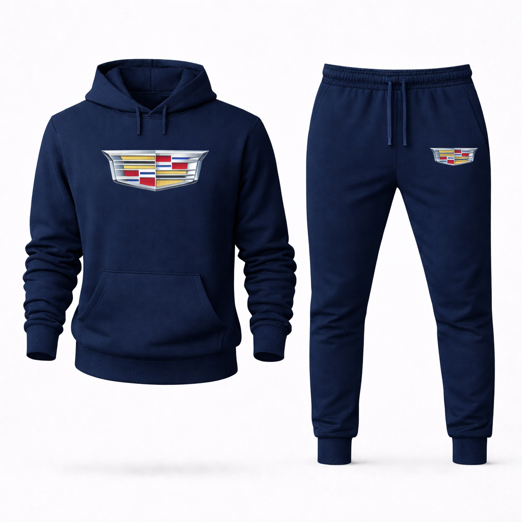 Men’s Cadillac Car Hoodie Joggers Set