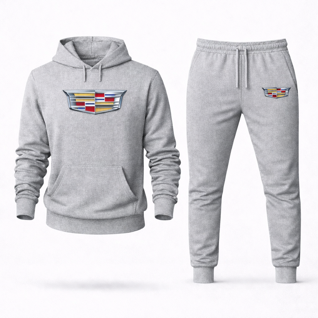 Men’s Cadillac Car Hoodie Joggers Set