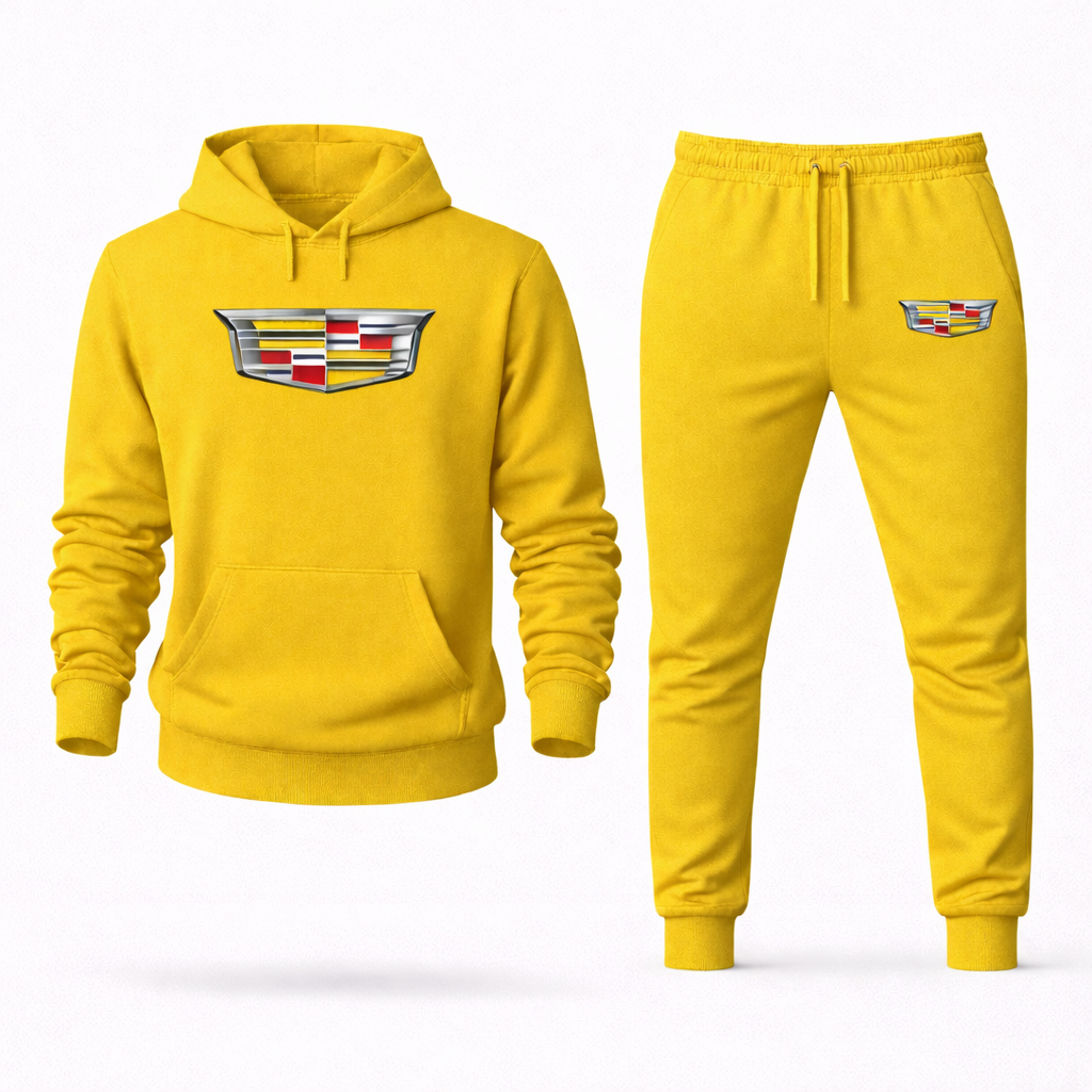 Men’s Cadillac Car Hoodie Joggers Set