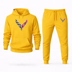 Men's Chevrolet Corvette Pullover Hoodie Joggers Set