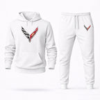 Men's Chevrolet Corvette Pullover Hoodie Joggers Set
