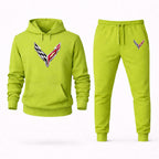 Men's Chevrolet Corvette Pullover Hoodie Joggers Set