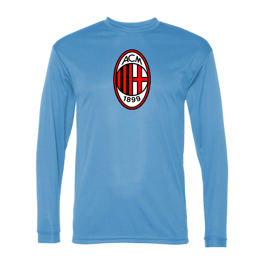 Men’s AC Milan Soccer- C2 Sport - Performance Long Sleeve T-Shirt - 5104