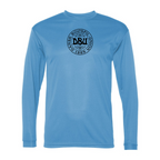 Men’s  Denmark Soccer (Black) (White) - C2 Sport - Performance Long Sleeve T-Shirt - 5104