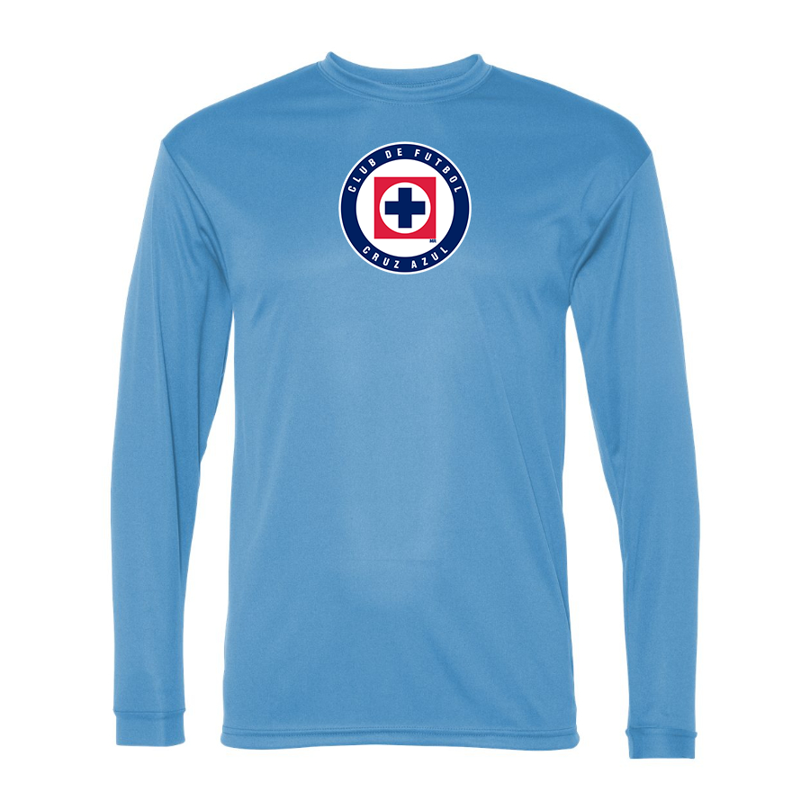 Men’s  Cruz Azul Football Club - C2 Sport - Performance Long Sleeve T-Shirt - 5104