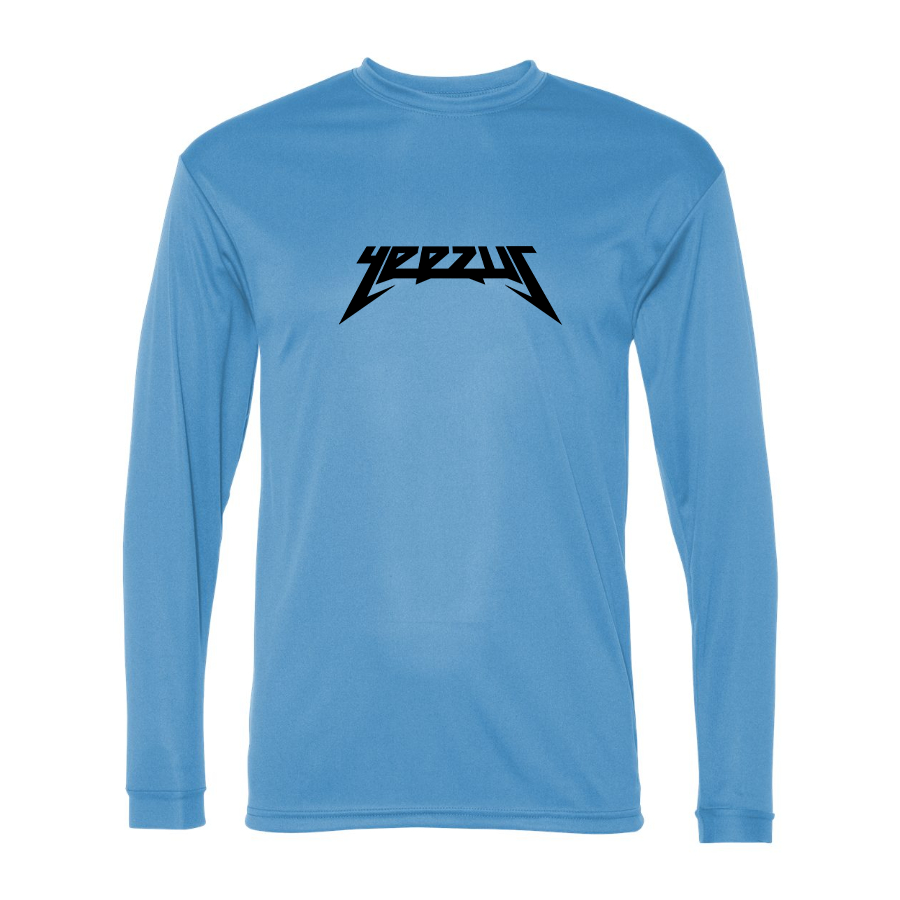 Men’s Kanye West Yeezus Music - Polyester Long Sleeve T-Shirt - 5104