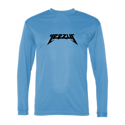 Men’s Kanye West Yeezus Music - Polyester Long Sleeve T-Shirt - 5104