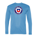 Men’s  Chile National Soccer Team - C2 Sport - Performance Long Sleeve T-Shirt - 5104